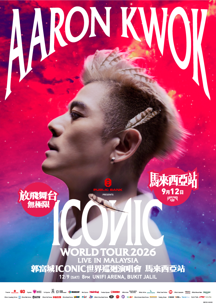 Kuala Lumpur | Aaron Kwok ICONIC World Tour 2026 Live in Malaysia | Unifi Arena