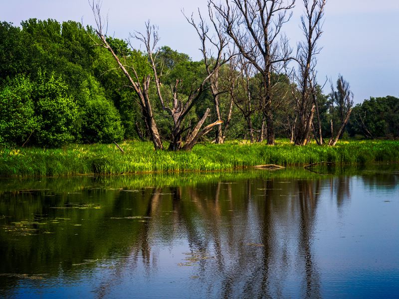 Mirror Lake, Yixing Zhuhai Scenic Area