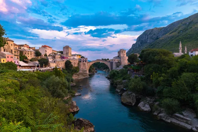 Flights from London to Mostar