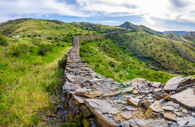 The Great Wall of the Qin Dynasty Tourist Area
