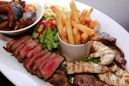 Grill Steak Seafood on Hardware Lane