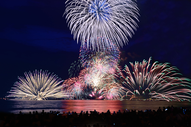 kamakura fireworks festival | Kamakura