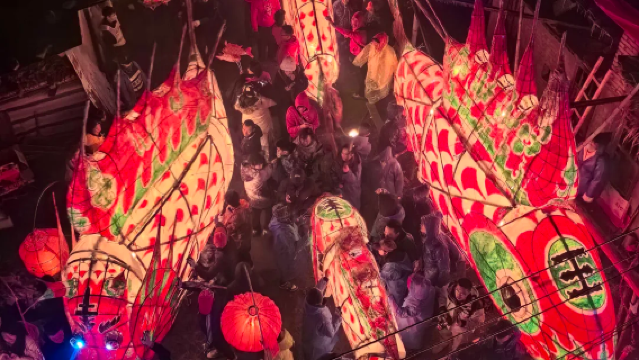 Wangmantian Spring Festival Fish Lantern Fair