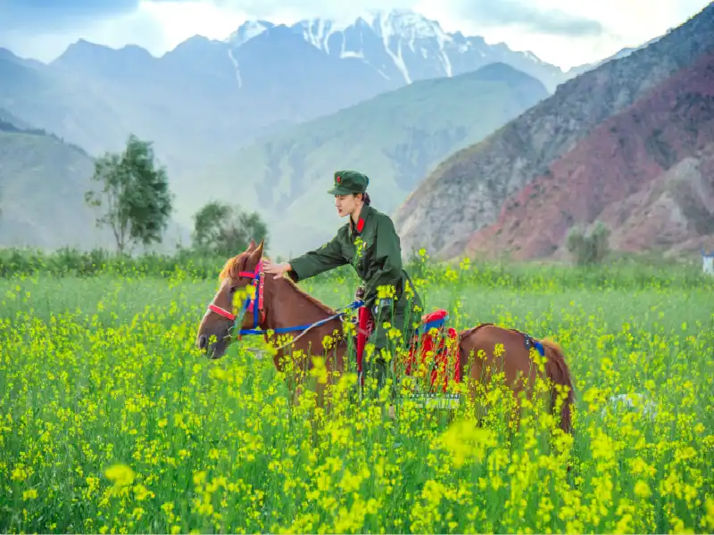 2_Xinjiang Tianshan Tomur Scenic Area ·Ta Cun