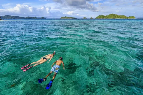 Diving in Boracay