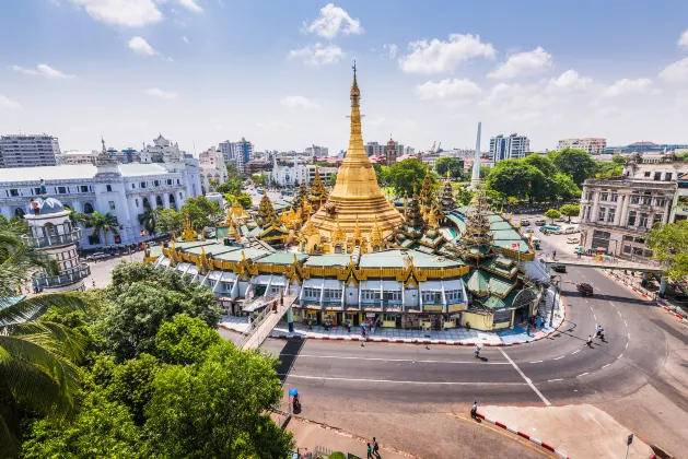 タイ航空のヤンゴン行き航空券