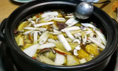 MUSHROOMS HOT POT