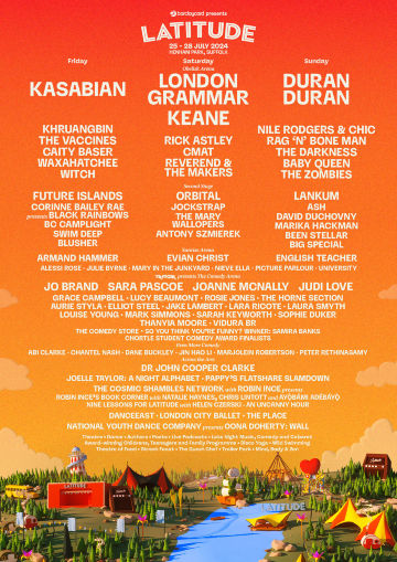 英國旺格福特與罕漢姆 · Latitude Festival 2024 | 旺格福特與罕漢姆
