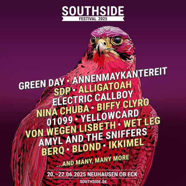 德國埃明根-利普廷根 · Southside 音樂節 2025 | 埃明根-利普廷根