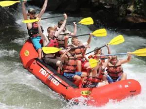 Nantahala Rafting with Fast Rivers