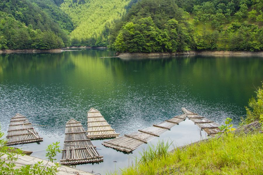 西津野渡竹筏生態觀光景區