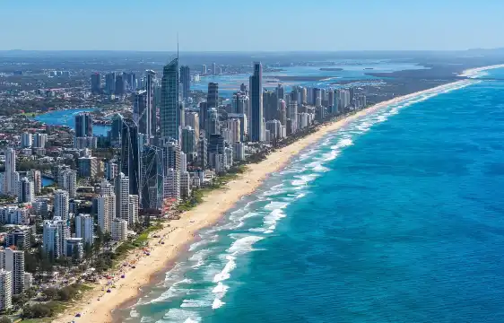 Hotels near Gold Coast beach
