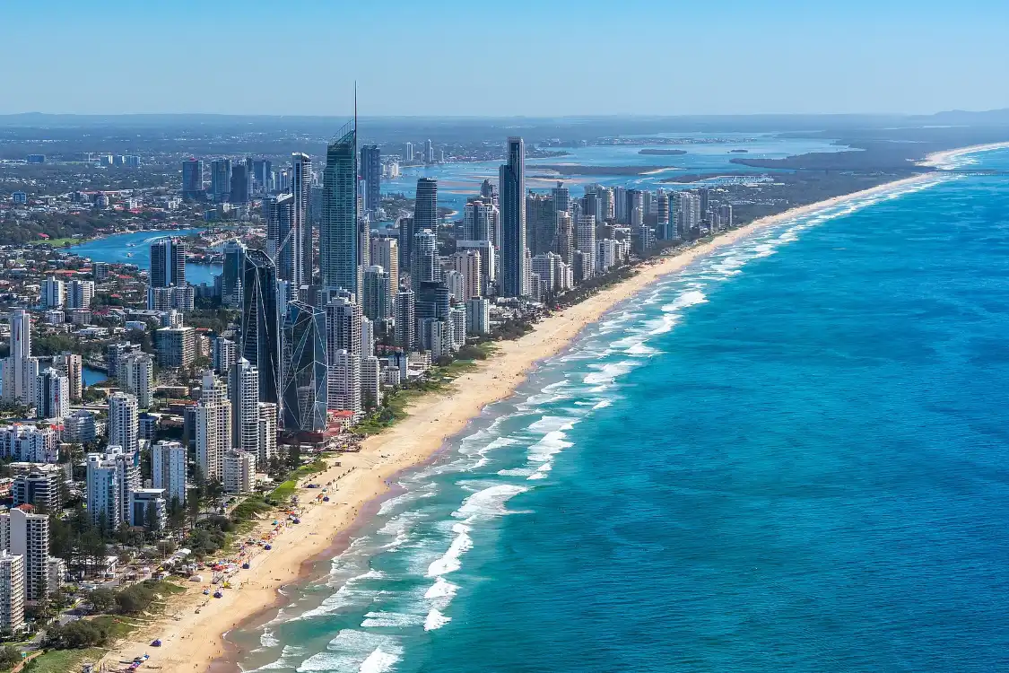 Hotels near Gold Coast beach