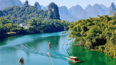 Luocheng Wuyangjiang Mizhu Forest Scenic Area