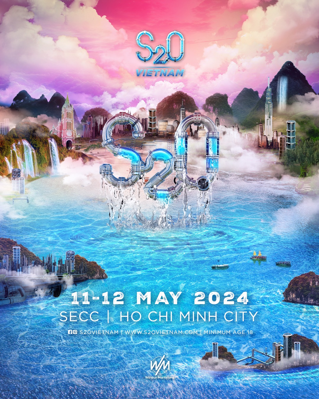 S2O Vietnam Songkran Music Festival 2024 | Ho Chi Minh City