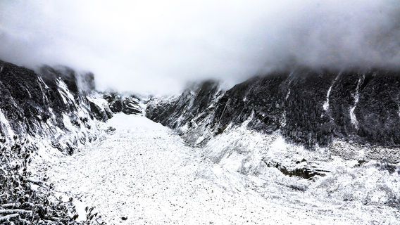 Hailuogou Glacier Forest Park - Glacier Viewing Area