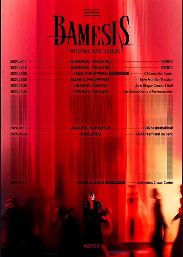 【印度尼西亞雅加達】BamBam《BAMESIS》巡迴演唱會 | GBK Basketball Hall
