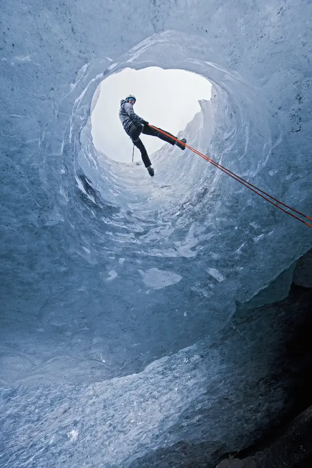 Ice Climbing in Iceland