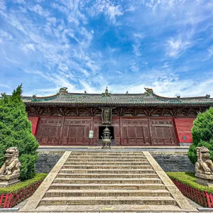 朔州崇福寺景區
