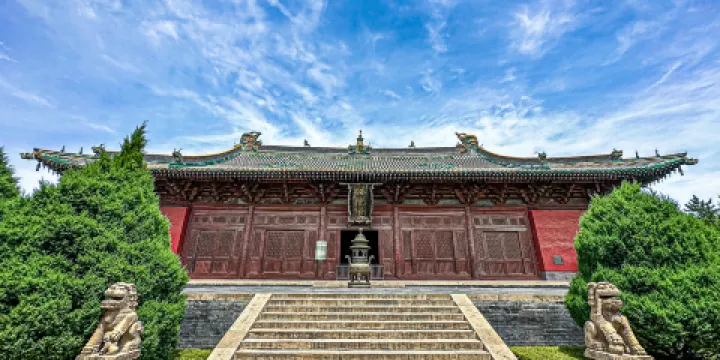 朔州崇福寺景區