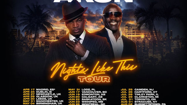 Dublin | NE-YO & AKON “Nights Like This” 2026 Global Tour