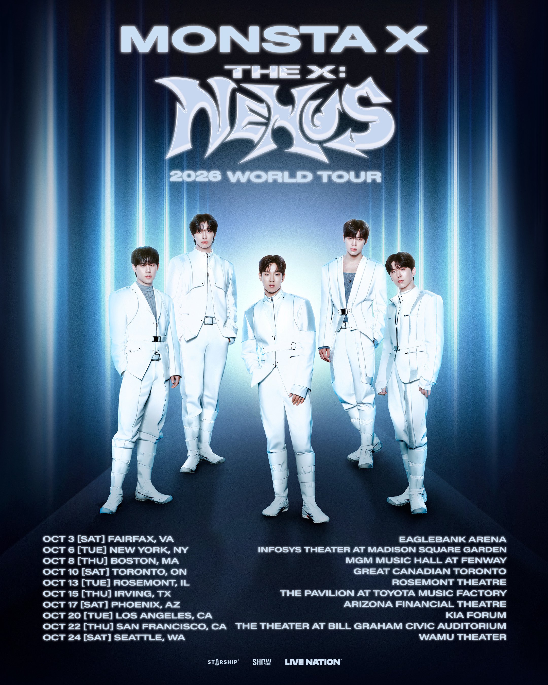 Seattle | 2026 Monsta X World Tour [The X: Nexus] | WAMU Theater