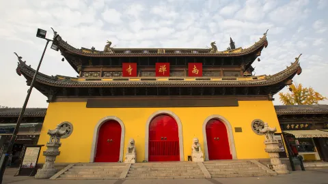 Nanchan Temple attraction in Wuxi