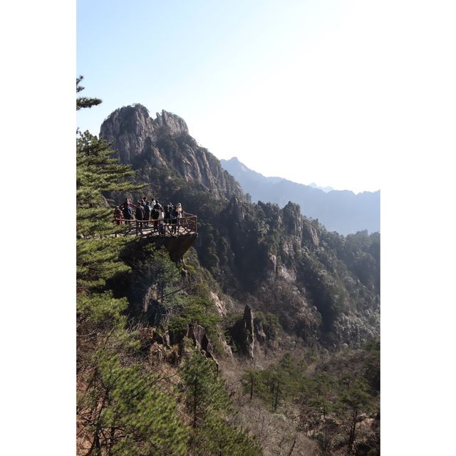 Stunning view from Mount Huangshan 
