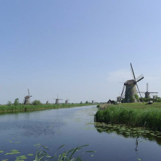 荷蘭古老風車村Kinderdijk