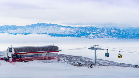 Sayram Lake Ski Resort