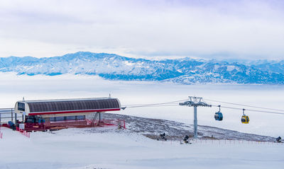 博州賽里木湖滑雪場