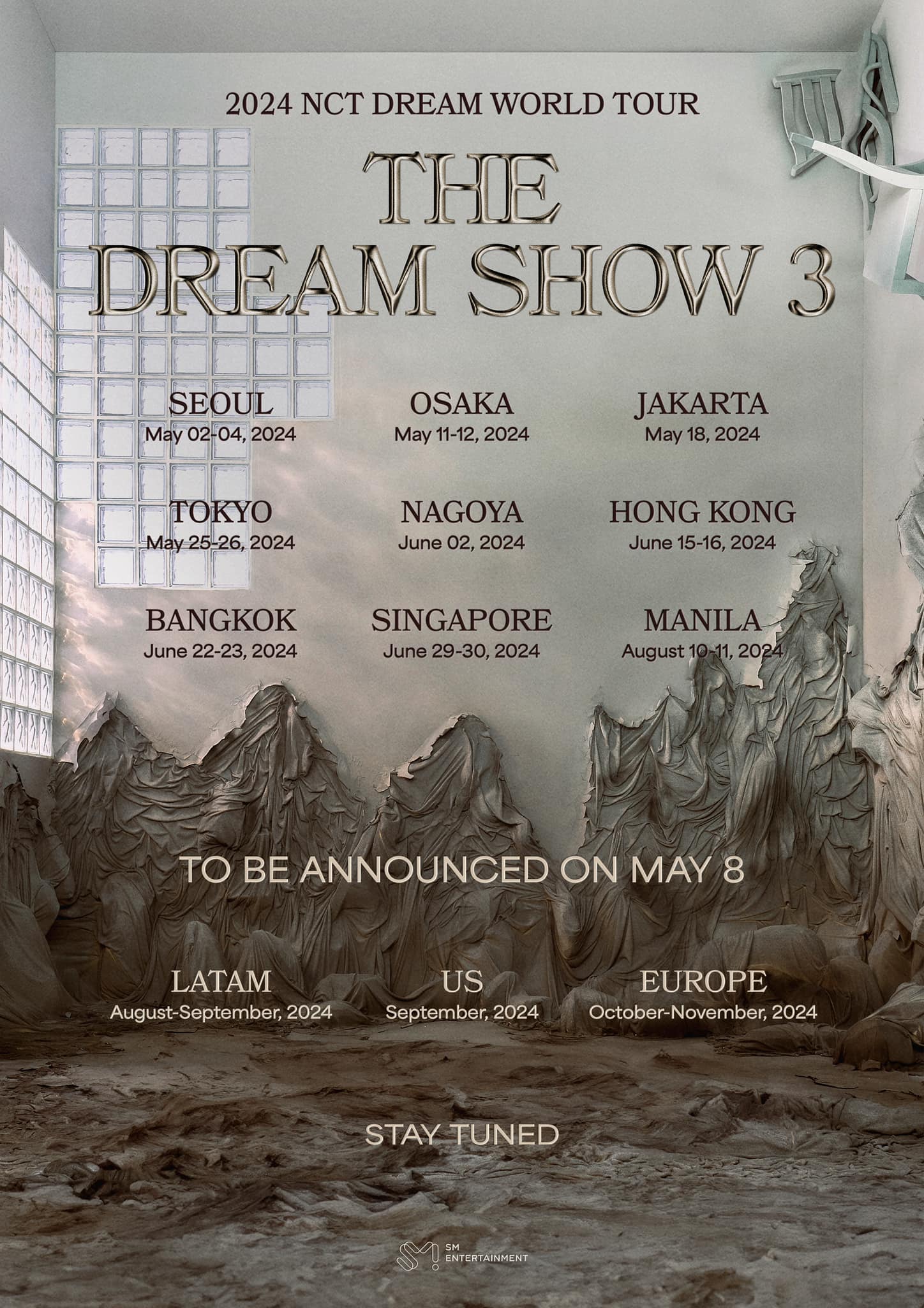 【日本東京】NCT DREAM 2024《THE DREAM SHOW 3 DREAM（ ）SCAPE》世界巡迴演唱會 開放時間、評論