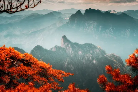 Sanqingshan Mount Scenic Area