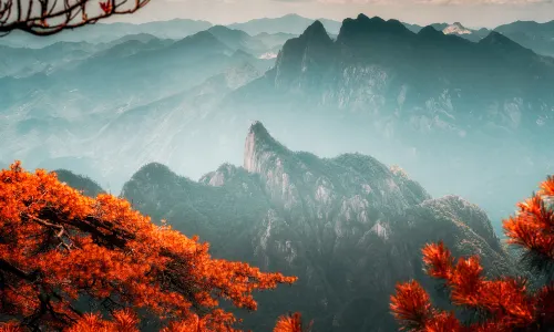싼칭산풍경구