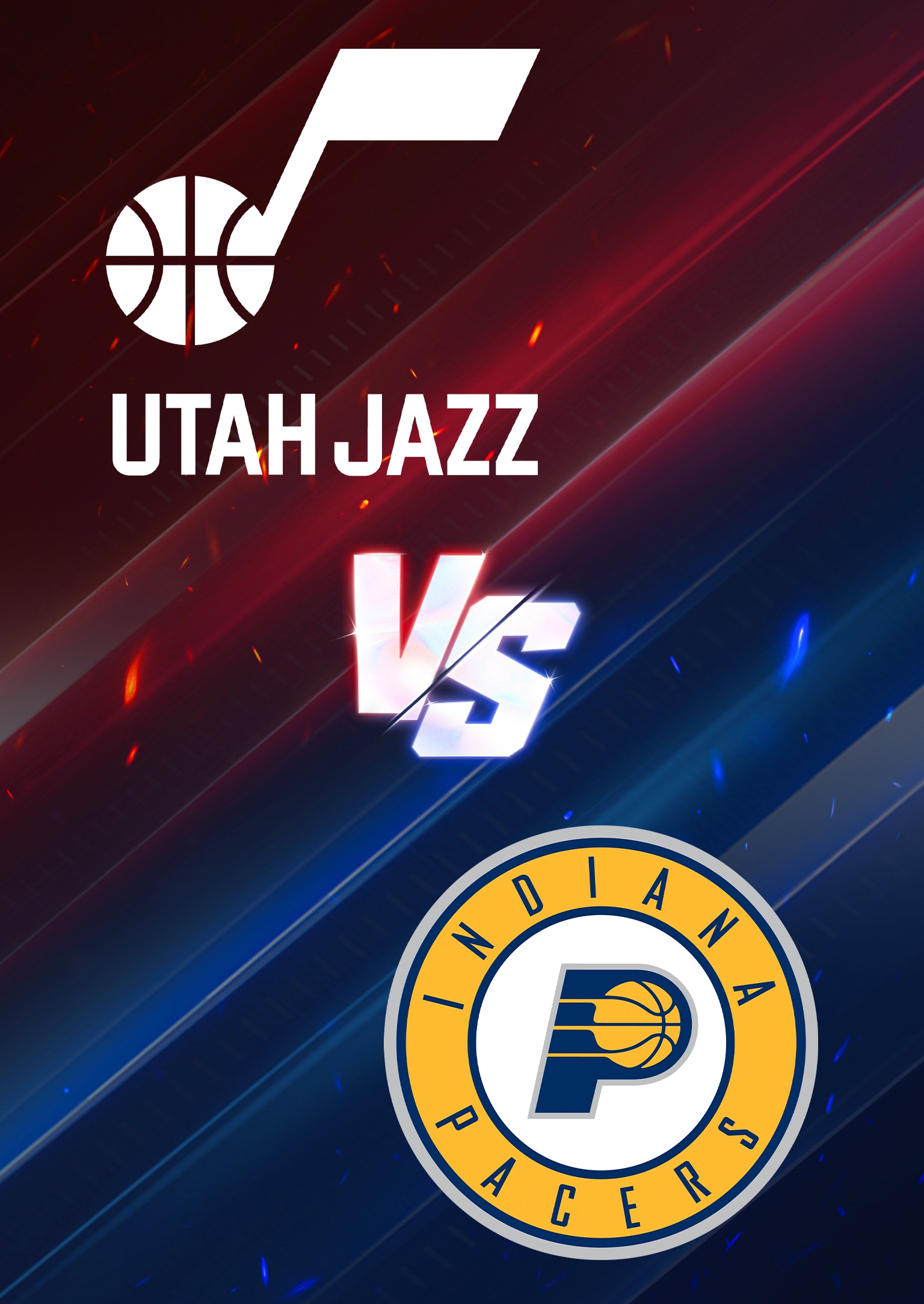Indiana Pacers at Utah Jazz | Delta Center