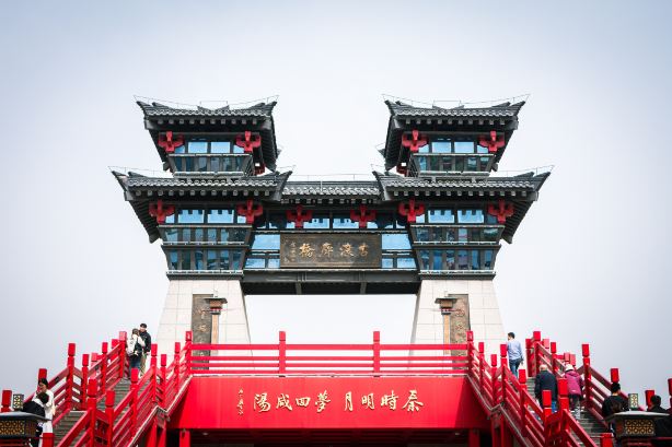 Xianyang Ancient Ferry Corridor Bridge