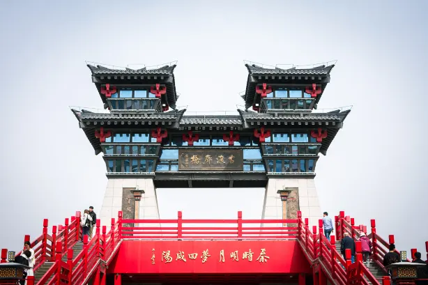 Xianyang Ancient Ferry Corridor Bridge
