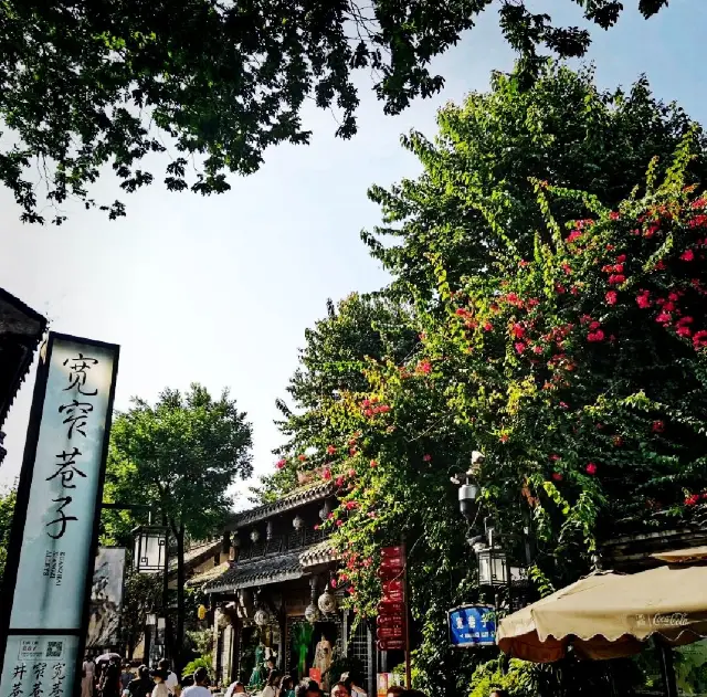 Kuanzhai Alley - show, food, souvenirs