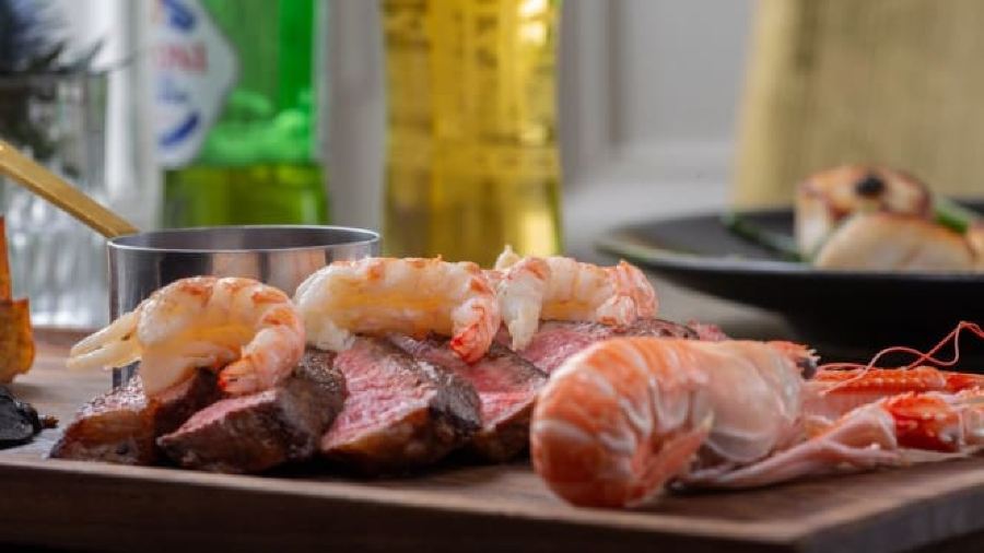 Surf & Turf at Holyrood Hotel