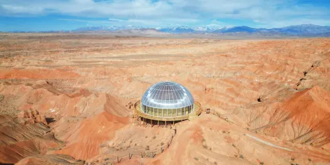 大柴旦紅崖火星地貌景觀區觀光車票大小同價