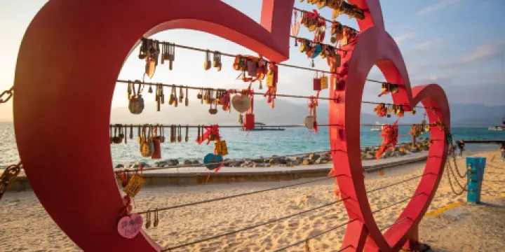 分界洲島景區-愛情海岸