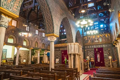 L’église suspendue