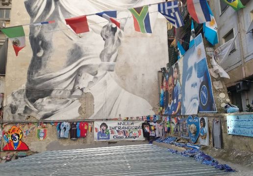 Murale Diego Armando Maradona - Quartieri Spagnoli