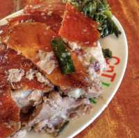 Crispy lechon! 