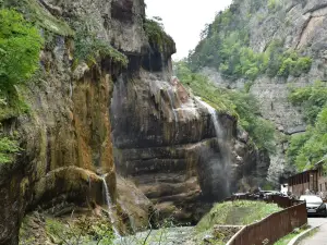 Chegem waterfalls