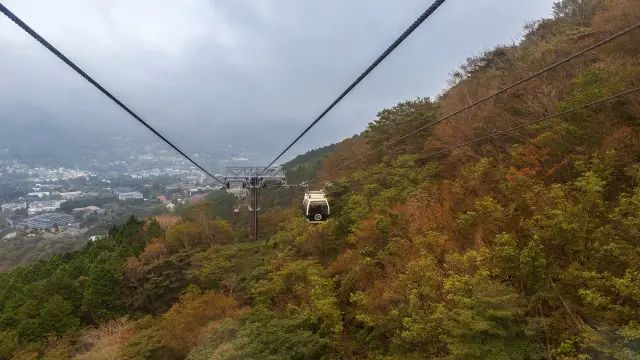 การชมใบไม้เปลี่ยนสีที่ฮาโกเน่