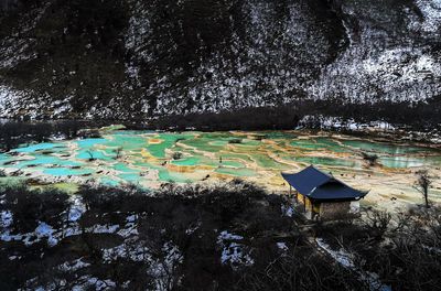 Huanglong National Scenic Spot - Multi-Colored Pool Viewing Platform