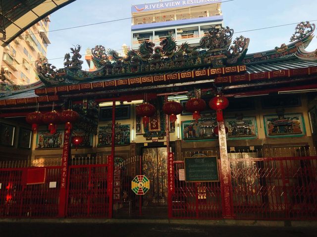 From Chinatown gate down by the river
