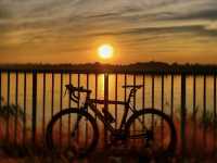 Cycling, sunsets and hiking