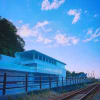 富山　立山連峰と海と鉄道